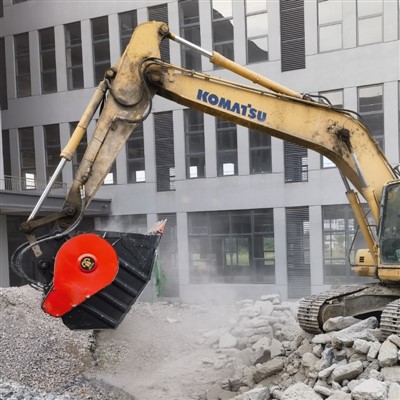 Excavator machwè ékrazan bokit