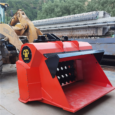 Skid Steer Screener bokit